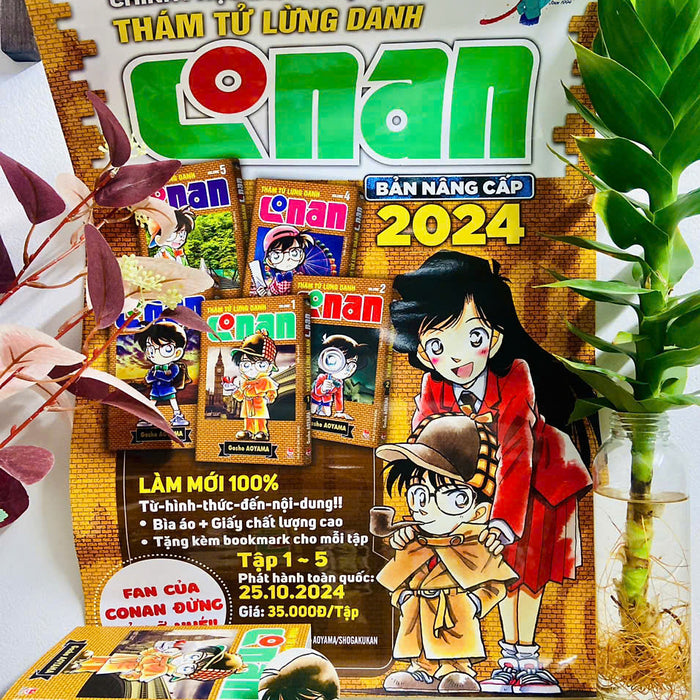 Truyện Tranh Thám Tử Lừng Danh Conan Bản Nâng Cấp (Kèm Book Mark) - Chang Book Truyện Tranh Thám Tử Lừng Danh Conan Bản Nâng Cấp (Kèm Book Mark) - Chang Book