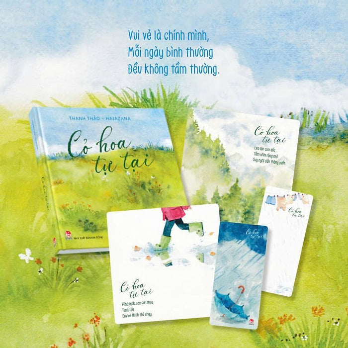 Sách - Cỏ Hoa Tự Tại - Nxb Kim Đồng Sách - Cỏ Hoa Tự Tại - Nxb Kim Đồng