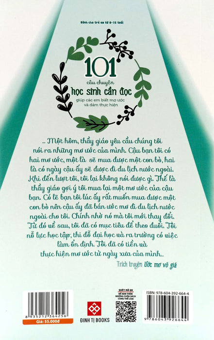 101 Câu Chuyện Học Sinh Cần Đọc Giúp Các Em Biết Mơ Ước Và Dám Thực Hiện 101 Câu Chuyện Học Sinh Cần Đọc Giúp Các Em Biết Mơ Ước Và Dám Thực Hiện