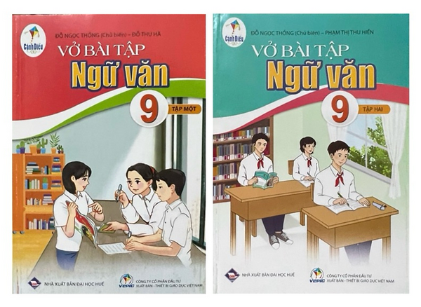 Sách - Vở Bài Tập Ngữ Văn 9 - Tập 1+2 (Cánh Diều)