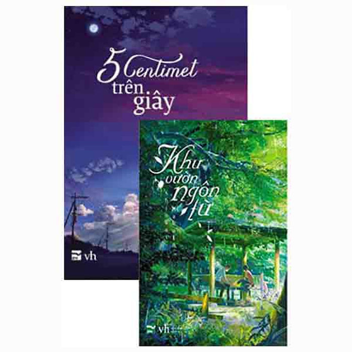 Combo Khu Vườn Ngôn Từ - 5 Centimét Trên Giây Combo Khu Vườn Ngôn Từ - 5 Centimét Trên Giây