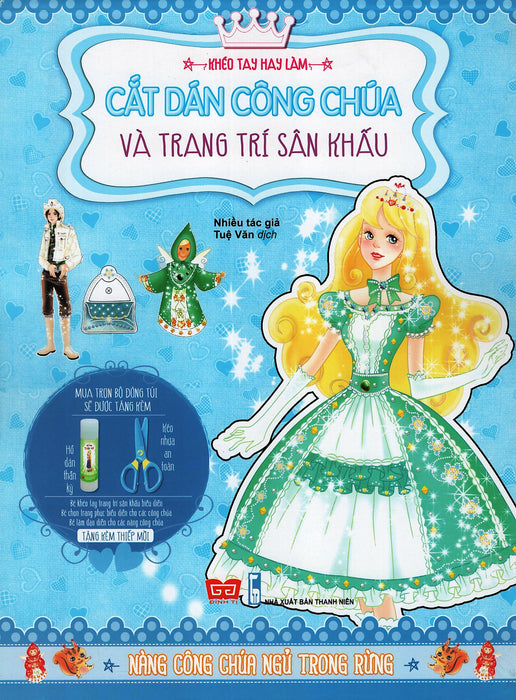 Khéo Tay Hay Làm - Cắt Dán Công Chúa Và Trang Trí Sân Khấu - Nàng Công Chúa Ngủ Trong Rừng Khéo Tay Hay Làm - Cắt Dán Công Chúa Và Trang Trí Sân Khấu - Nàng Công Chúa Ngủ Trong Rừng