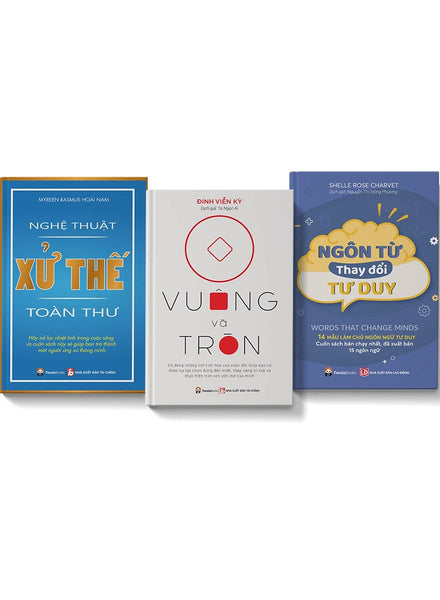 Combo Ngôn Từ Thay Đổi Tư Duy + Vuông Và Tròn + Nghệ Thuật Xử Thế Toàn Thư (Bộ 3 Cuốn)_Pd