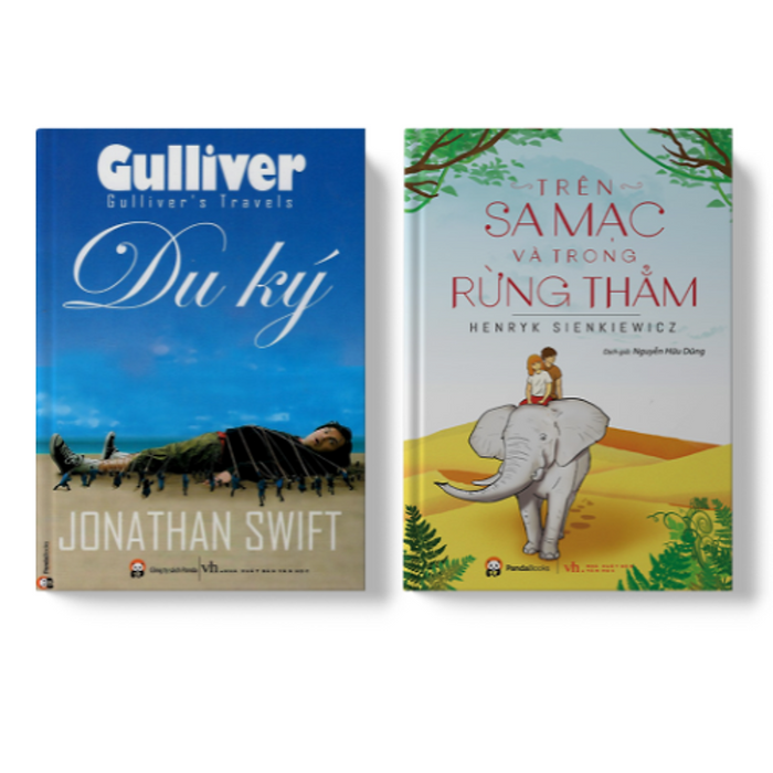 Sách Pandabooks Combo 2 Cuốn Trên Xa Mạc Trong Rừng Thẳm +Gulliver Du Ký Sách Pandabooks Combo 2 Cuốn Trên Xa Mạc Trong Rừng Thẳm +Gulliver Du Ký