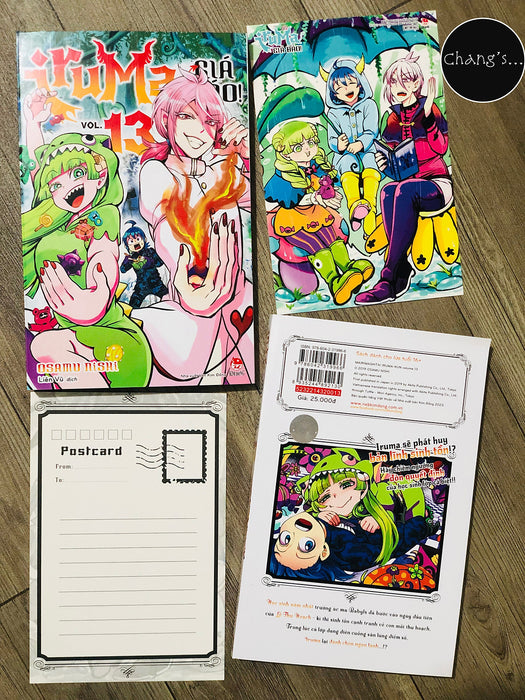 Iruma Giá Đáo Tập 1 2 3 4 5 6 7 8 9 10 11 12 13 14 - Mới 100% Kèm Postcard Iruma Giá Đáo Tập 1 2 3 4 5 6 7 8 9 10 11 12 13 14 - Mới 100% Kèm Postcard