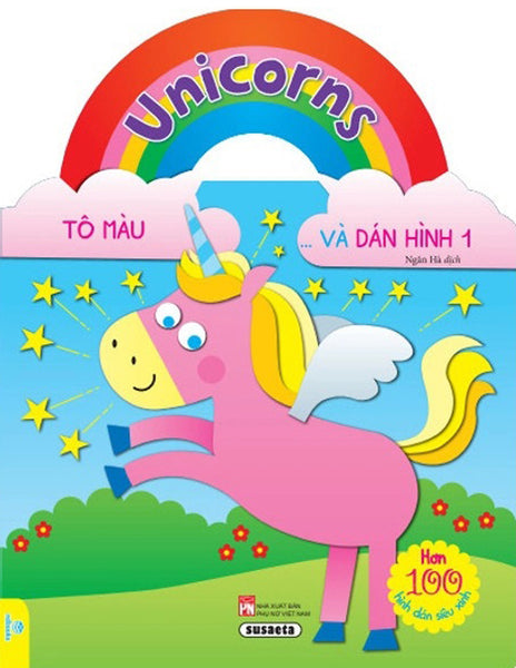 Unicorns Tô Màu Và Dán Hình 1 (Nd)