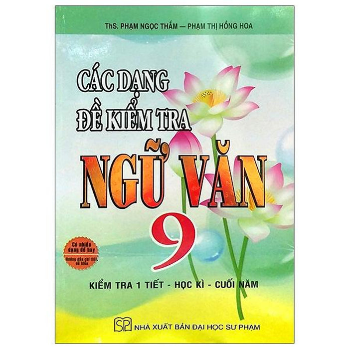 Các Dạng Đề Kiểm Tra Ngữ Văn 9 Các Dạng Đề Kiểm Tra Ngữ Văn 9