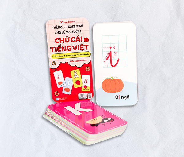Bộ Thẻ Học Thông Minh Cho Bé Vào Lớp 1 - Bản Quyền