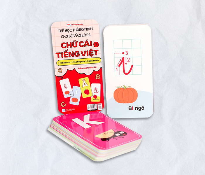 Bộ Thẻ Học Thông Minh Cho Bé Vào Lớp 1 - Bản Quyền Bộ Thẻ Học Thông Minh Cho Bé Vào Lớp 1 - Bản Quyền