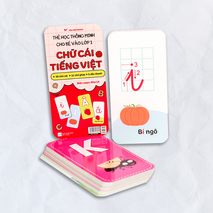 Bộ Thẻ Học Thông Minh Cho Bé Vào Lớp 1 - Bản Quyền Bộ Thẻ Học Thông Minh Cho Bé Vào Lớp 1 - Bản Quyền