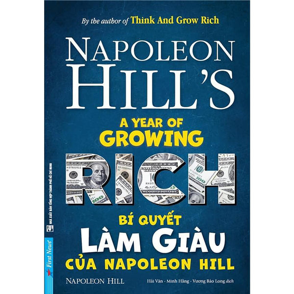 Sách - Bí Quyết Làm Giàu Của Napoleon Hill - Firstnews