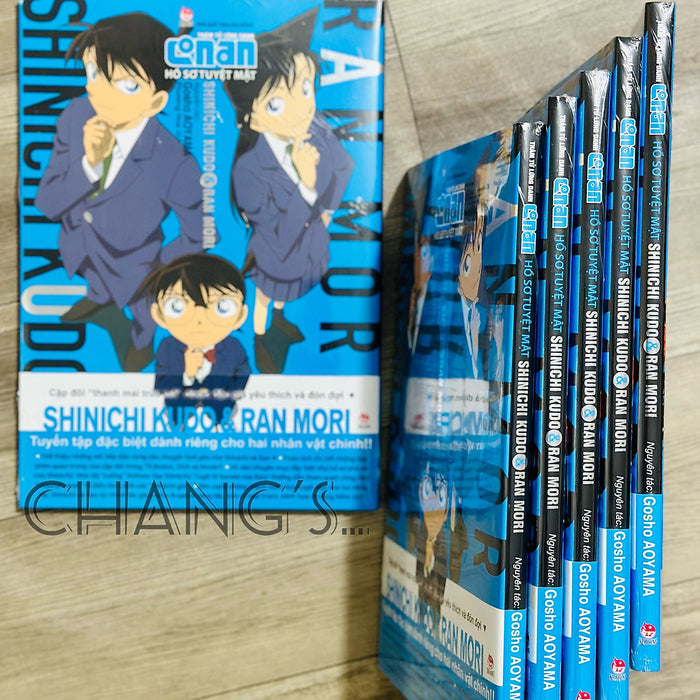 Thám Tử Lừng Danh Conan: Hồ Sơ Tuyệt Mật - Shinichi Kudo & Ran Mori - Tặng Kèm Obi Thám Tử Lừng Danh Conan: Hồ Sơ Tuyệt Mật - Shinichi Kudo & Ran Mori - Tặng Kèm Obi