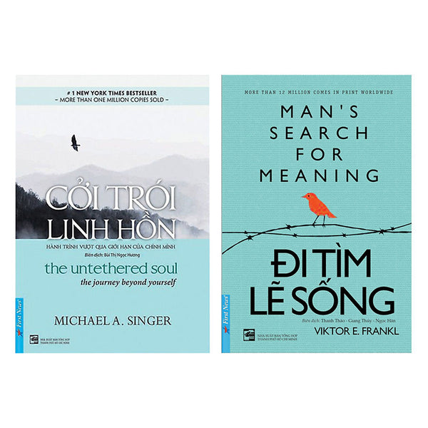 Combo Cởi Trói Linh Hồn + Đi Tìm Lẽ Sống (2 Cuốn)