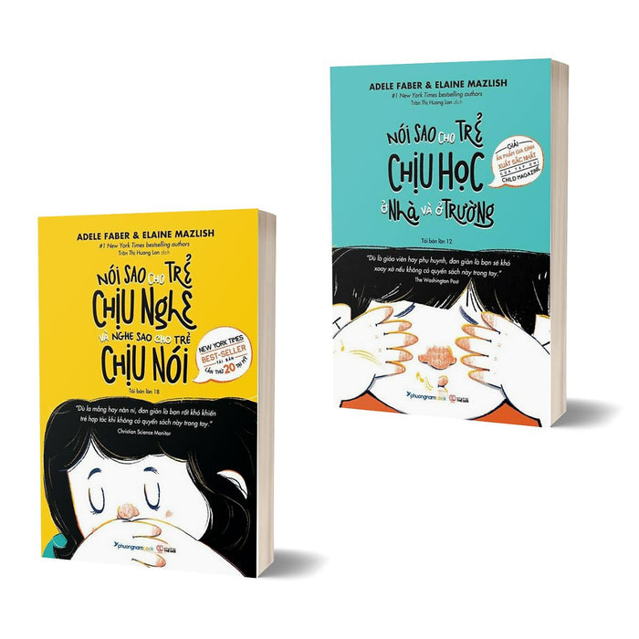 Combo Nói Sao Cho Trẻ Chịu Nghe Và Nghe Sao Cho Trẻ Chịu Nói + Chịu Học Ở Nhà Và Ở Trường Combo Nói Sao Cho Trẻ Chịu Nghe Và Nghe Sao Cho Trẻ Chịu Nói + Chịu Học Ở Nhà Và Ở Trường