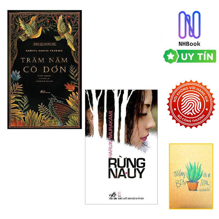 Combo Sách Văn Học: Rừng Na Uy + Trăm Năm Cô Đơn ( Tặng Sổ Tay Xương Rồng) Combo Sách Văn Học: Rừng Na Uy + Trăm Năm Cô Đơn ( Tặng Sổ Tay Xương Rồng)