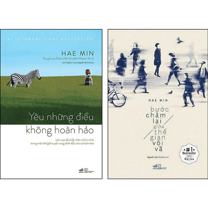 Combo 2 Cuốn: Yêu Những Điều Không Hoàn Hảo + Bước Chậm Lại Giữa Thế Gian Vội Vã (Tái Bản) Combo 2 Cuốn: Yêu Những Điều Không Hoàn Hảo + Bước Chậm Lại Giữa Thế Gian Vội Vã (Tái Bản)