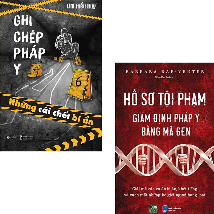 Combo Ghi Chép Pháp Y - Những Cái Chết Bí Ẩn + Hồ Sơ Tội Phạm - Giám Định Pháp Y Bằng Mã Gen (Bộ 2 Cuốn)_Az Combo Ghi Chép Pháp Y - Những Cái Chết Bí Ẩn + Hồ Sơ Tội Phạm - Giám Định Pháp Y Bằng Mã Gen (Bộ 2 Cuốn)_Az