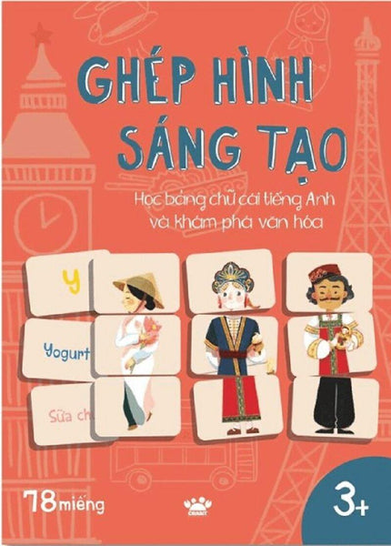 Ghép Hình Sáng Tạo - Học Bảng Chữ Cái Tiếng Anh Và Khám Phá Văn Hóa