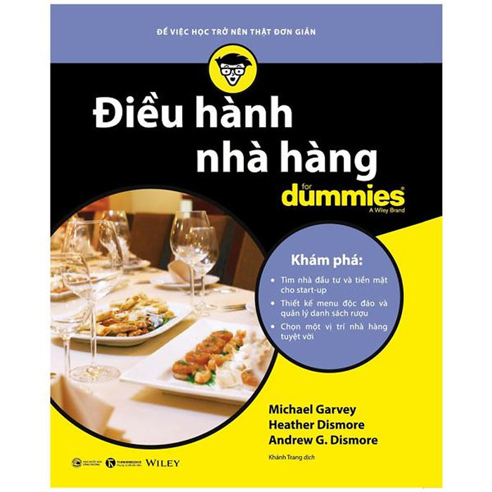 Điều Hành Nhà Hàng For Dummies Điều Hành Nhà Hàng For Dummies