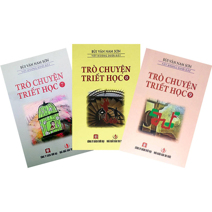 Combo 03 Cuốn Trò Chuyện Triết Học (Tập 07 - 09) Combo 03 Cuốn Trò Chuyện Triết Học (Tập 07 - 09)