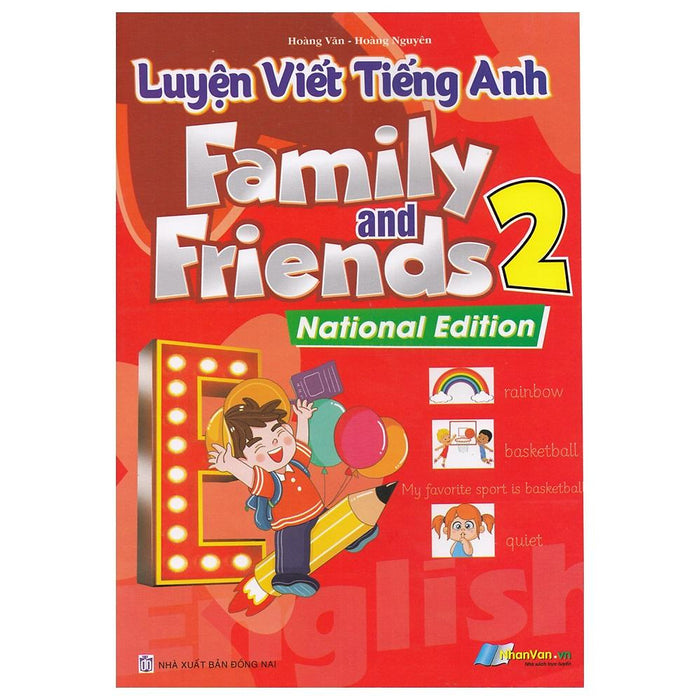 Luyện Viết Tiếng Anh Family And Friends 2 National Edition Luyện Viết Tiếng Anh Family And Friends 2 National Edition
