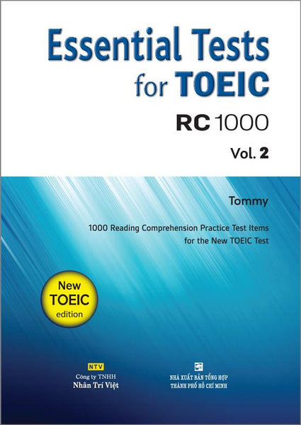 Essential Test For Toeic Lc 1000 Vol 2