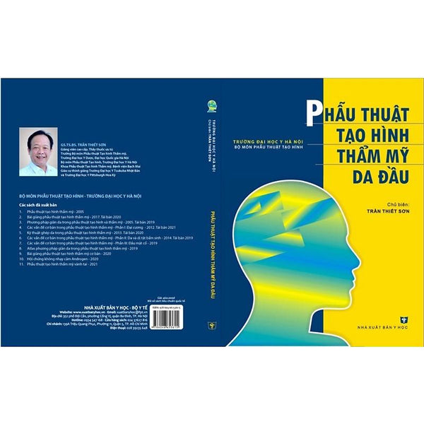 Sách - Phẫu Thuật Tạo Hình Thẩm Mỹ Da Đầu