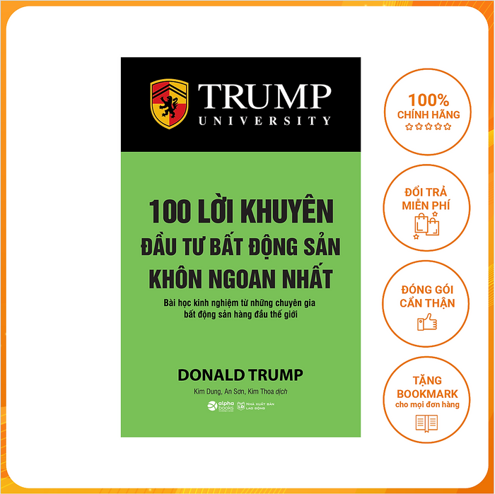 100 Lời Khuyên Đầu Tư Bất Động Sản Khôn Ngoan Nhất (Bài Học Kinh Nghiệm Từ Những Chuyên Gia Bất Động Sản Hàng Đầu Thế Giới) (Tái Bản) 100 Lời Khuyên Đầu Tư Bất Động Sản Khôn Ngoan Nhất (Bài Học Kinh Nghiệm Từ Những Chuyên Gia Bất Động Sản Hàng Đầu Thế Giới) (Tái Bản)