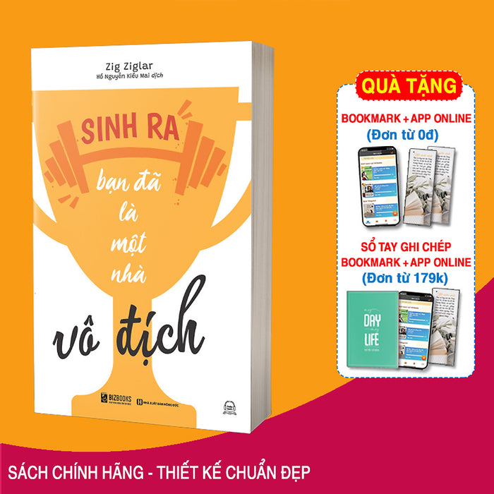 Sách Sinh Ra Bạn Đã Là Nhà Vô Địch Sách Sinh Ra Bạn Đã Là Nhà Vô Địch