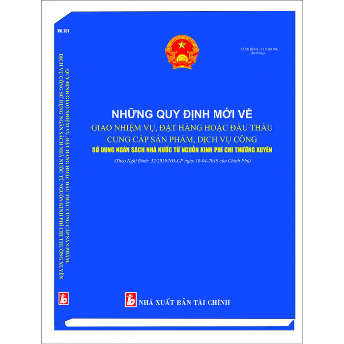 Những Quy Định Mới Về Giao Nhiệm Vụ, Đặt Hàng Hoặc Đấu Thầu Cung Cấp Sản Phẩm, Dịch Vụ Công Sử Dụng Ngân Sách Nhà Nước Từ Nguồn Kinh Phí Chi Thường Xuyên Những Quy Định Mới Về Giao Nhiệm Vụ, Đặt Hàng Hoặc Đấu Thầu Cung Cấp Sản Phẩm, Dịch Vụ Công Sử Dụng Ngân Sách Nhà Nước Từ Nguồn Kinh Phí Chi Thường Xuyên