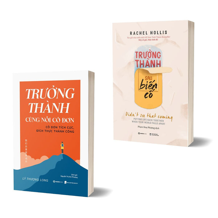 Combo Trưởng Thành Cùng Nỗi Cô Đơn + Trưởng Thành Sau Biến Cố - Didn'T See That Coming Combo Trưởng Thành Cùng Nỗi Cô Đơn + Trưởng Thành Sau Biến Cố - Didn'T See That Coming