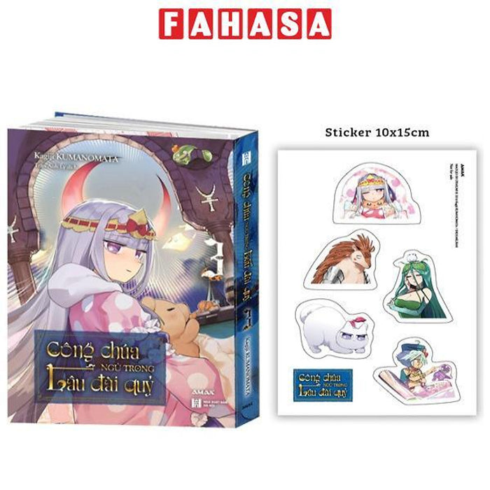 Công Chúa Ngủ Trong Lâu Đài Quỷ - Tập 3 - Tặng Kèm Sticker Bế Hình Nhân Vật Công Chúa Ngủ Trong Lâu Đài Quỷ - Tập 3 - Tặng Kèm Sticker Bế Hình Nhân Vật