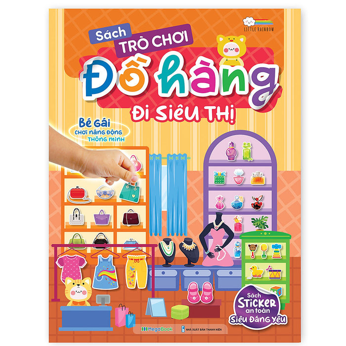 Sách Trò Chơi Đồ Hàng Đi Siêu Thị (Hơn 200 Stickers) Sách Trò Chơi Đồ Hàng Đi Siêu Thị (Hơn 200 Stickers)