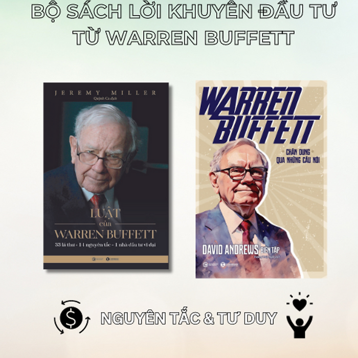 Sách - Bộ Lời Khuyên Đầu Tư Từ Warrren Buffett - Thái Hà Books Sách - Bộ Lời Khuyên Đầu Tư Từ Warrren Buffett - Thái Hà Books