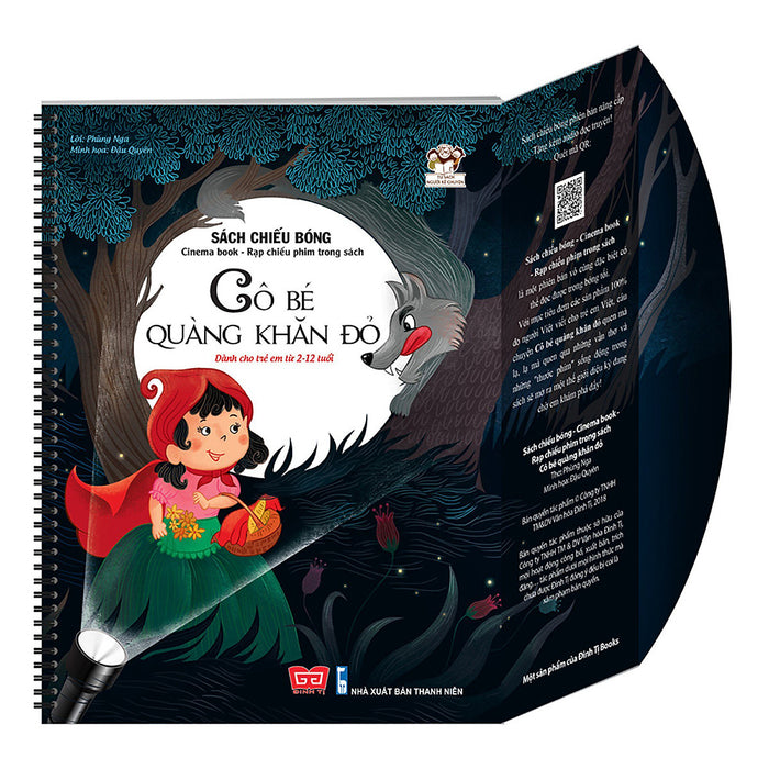 Sách Tương Tác - Sách Chiếu Bóng - Cinema Book - Rạp Chiếu Phim Trong Sách - Cô Bé Quàng Khăn Đỏ Sách Tương Tác - Sách Chiếu Bóng - Cinema Book - Rạp Chiếu Phim Trong Sách - Cô Bé Quàng Khăn Đỏ