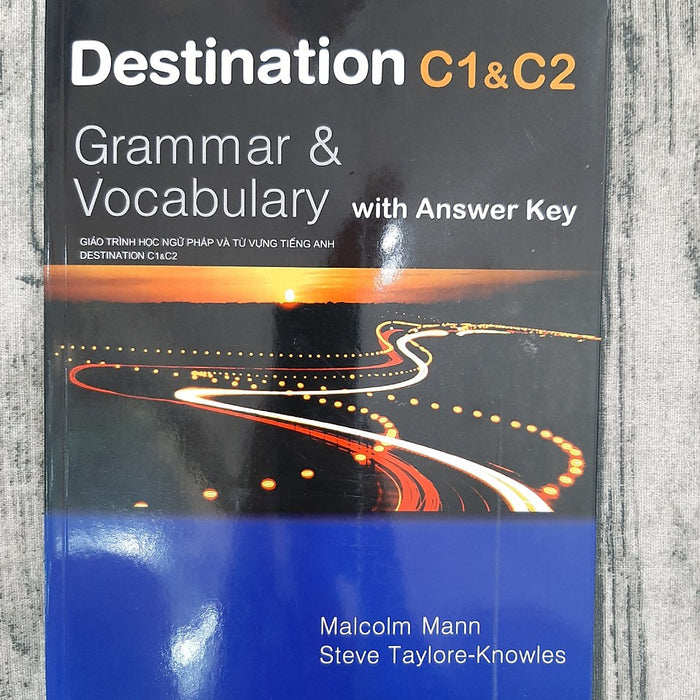 Sách Tiếng Anh: Destination C1+C2 Sách Tiếng Anh: Destination C1+C2