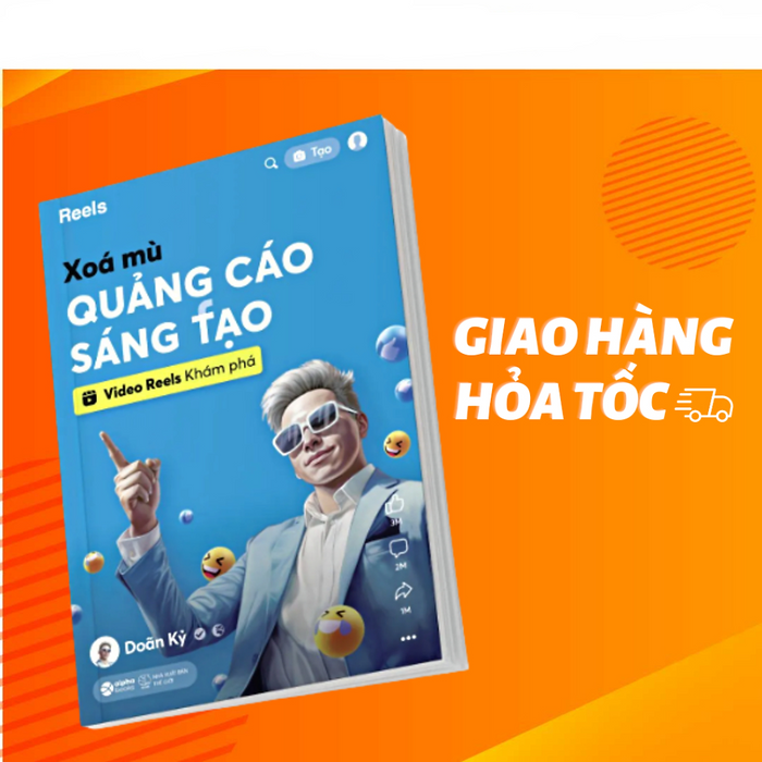 Sách Xóa Mù Quảng Cáo Sáng Tạo - Video Reels Khám Phá - Alphabooks - Bản Quyền Sách Xóa Mù Quảng Cáo Sáng Tạo - Video Reels Khám Phá - Alphabooks - Bản Quyền