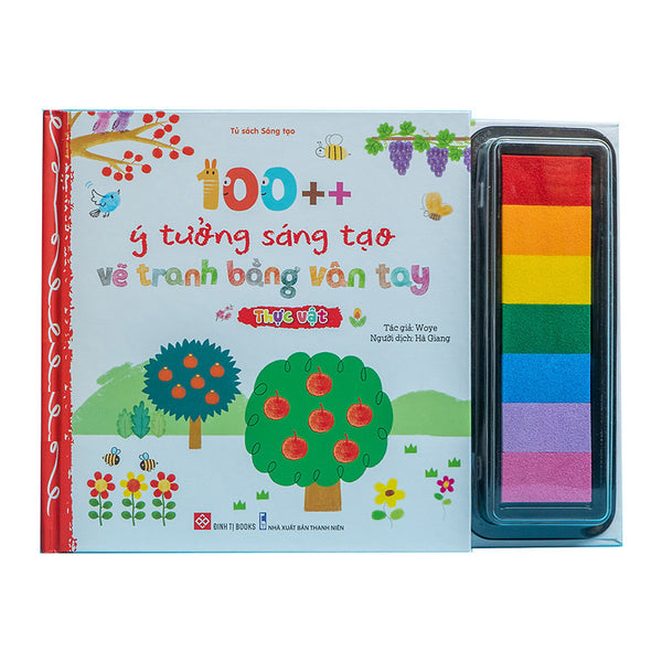 100++ Ý Tưởng Sáng Tạo Vẽ Tranh Bằng Vân Tay - Thực Vật