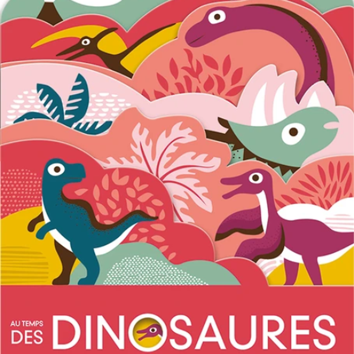 Sách Thiếu Nhi Tiếng Pháp: Au Temps Des Dinosaures Sách Thiếu Nhi Tiếng Pháp: Au Temps Des Dinosaures