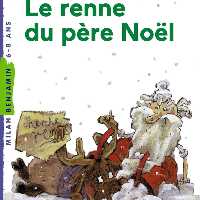 Sách Thiếu Nhi Tiếng Pháp: Le Renne Du Père Noël Sách Thiếu Nhi Tiếng Pháp: Le Renne Du Père Noël