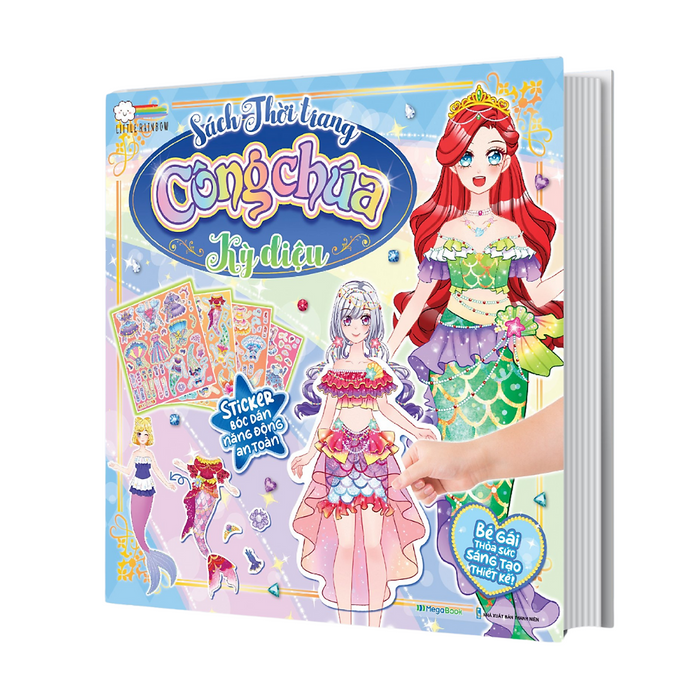 Sách Thời Trang Công Chúa Kỳ Diệu (4 Trang Stickers) Sách Thời Trang Công Chúa Kỳ Diệu (4 Trang Stickers)