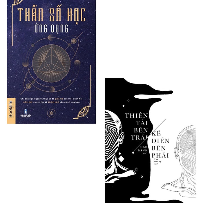 Combo Thần Số Học Ứng Dụng + Thiên Tài Bên Trái Kẻ Điên Bên Phải (Bộ 2 Cuốn)_1980 Combo Thần Số Học Ứng Dụng + Thiên Tài Bên Trái Kẻ Điên Bên Phải (Bộ 2 Cuốn)_1980