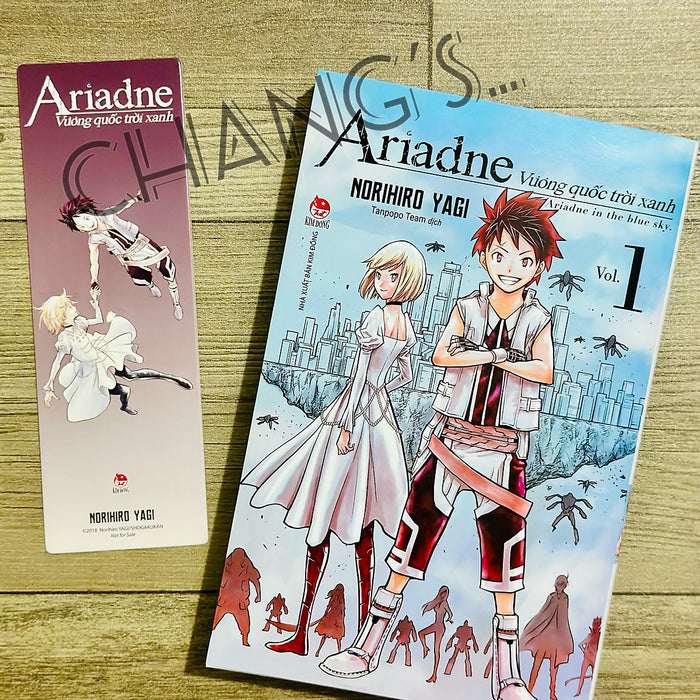 Ariadne - Vương Quốc Trời Xanh Lẻ Tập (1 -> 10) Kèm Bookmark Ariadne - Vương Quốc Trời Xanh Lẻ Tập (1 -> 10) Kèm Bookmark