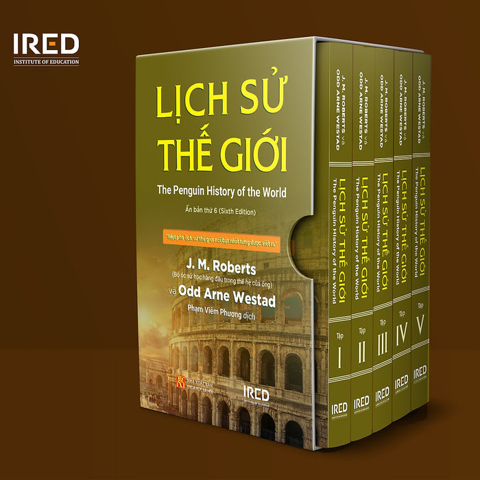 Sách Ired Books - Lịch Sử Thế Giới (The Penguin History Of The World) - J. M. Roberts Và Odd Arne Westad Sách Ired Books - Lịch Sử Thế Giới (The Penguin History Of The World) - J. M. Roberts Và Odd Arne Westad
