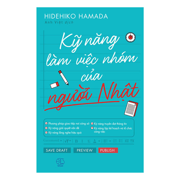 Kỹ Năng Làm Việc Nhóm Của Người Nhật