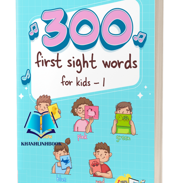 Sách - 300 First Sight Words For Kids – 1 (Mc) Sách - 300 First Sight Words For Kids – 1 (Mc)