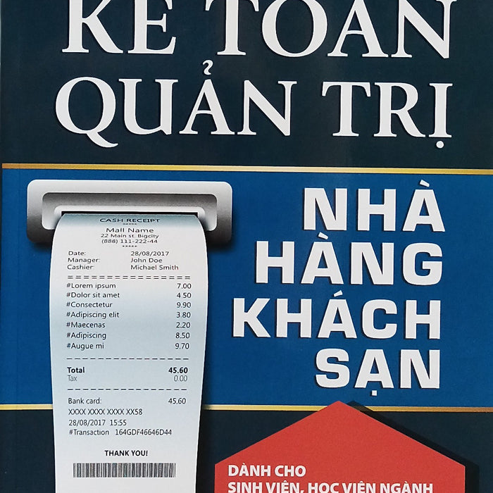 Kế Toán Quản Trị Nhà Hàng Khách Sạn Kế Toán Quản Trị Nhà Hàng Khách Sạn