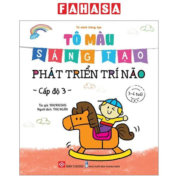 Tô Màu Sáng Tạo - Phát Triển Trí Não - Cấp Độ 3