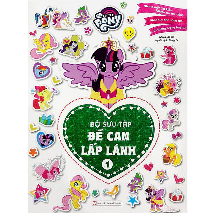 My Little Pony - Bộ Sưu Tập Đề Can Lấp Lánh 1 My Little Pony - Bộ Sưu Tập Đề Can Lấp Lánh 1