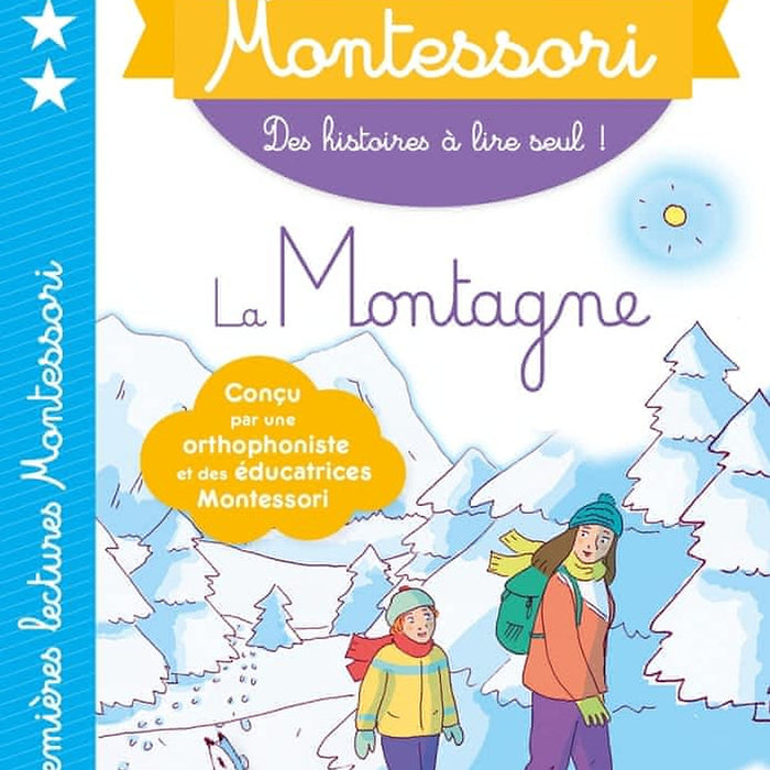 Sách Tập Đọc  Tiếng Pháp - Mes Premieres Lectures Montessori Niveau 4, La Montagne Sách Tập Đọc  Tiếng Pháp - Mes Premieres Lectures Montessori Niveau 4, La Montagne